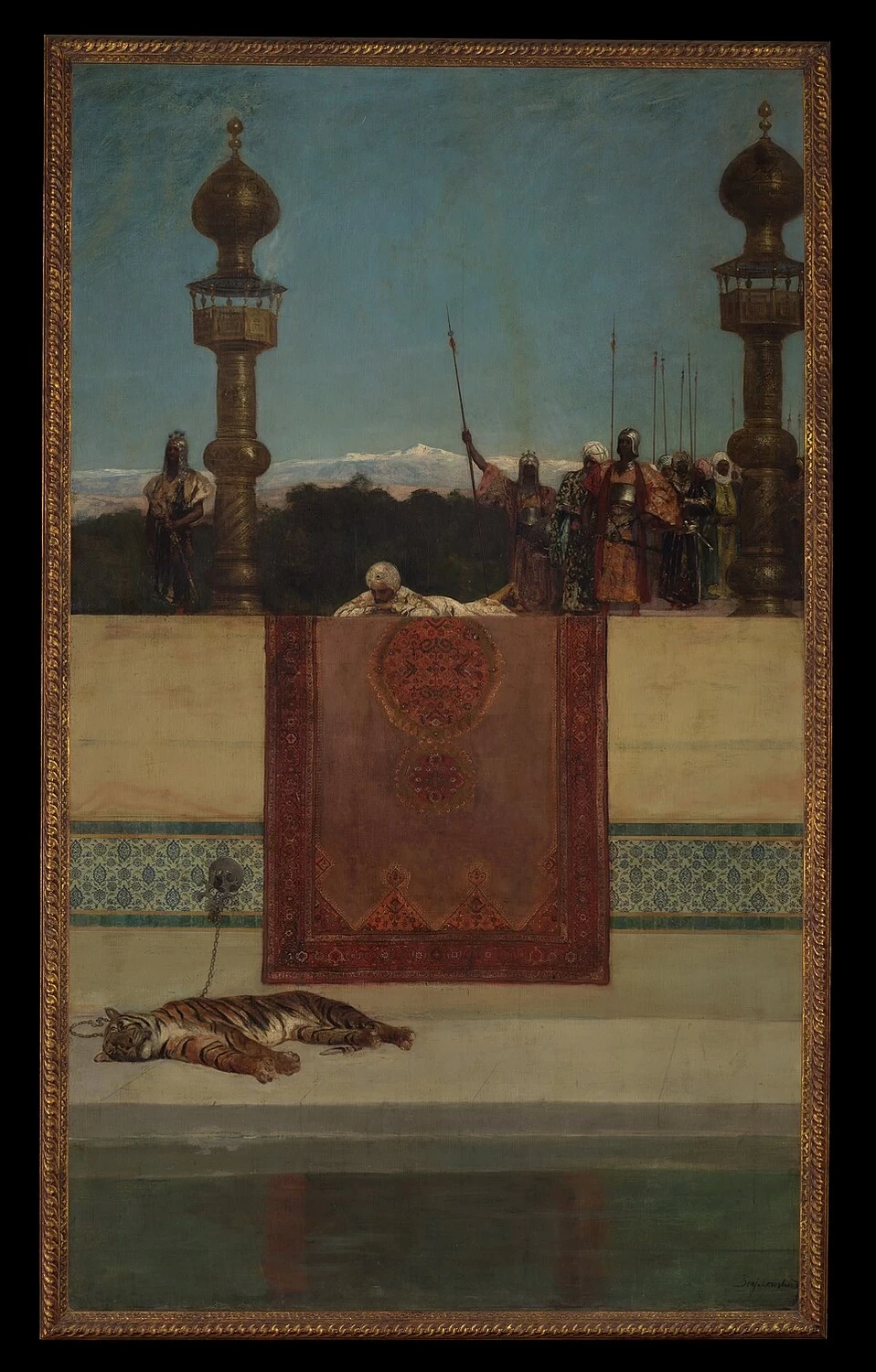 Jean - Joseph Benjamin, Constant, La tigre del sultano, Metropolitan Museum of Art, New York